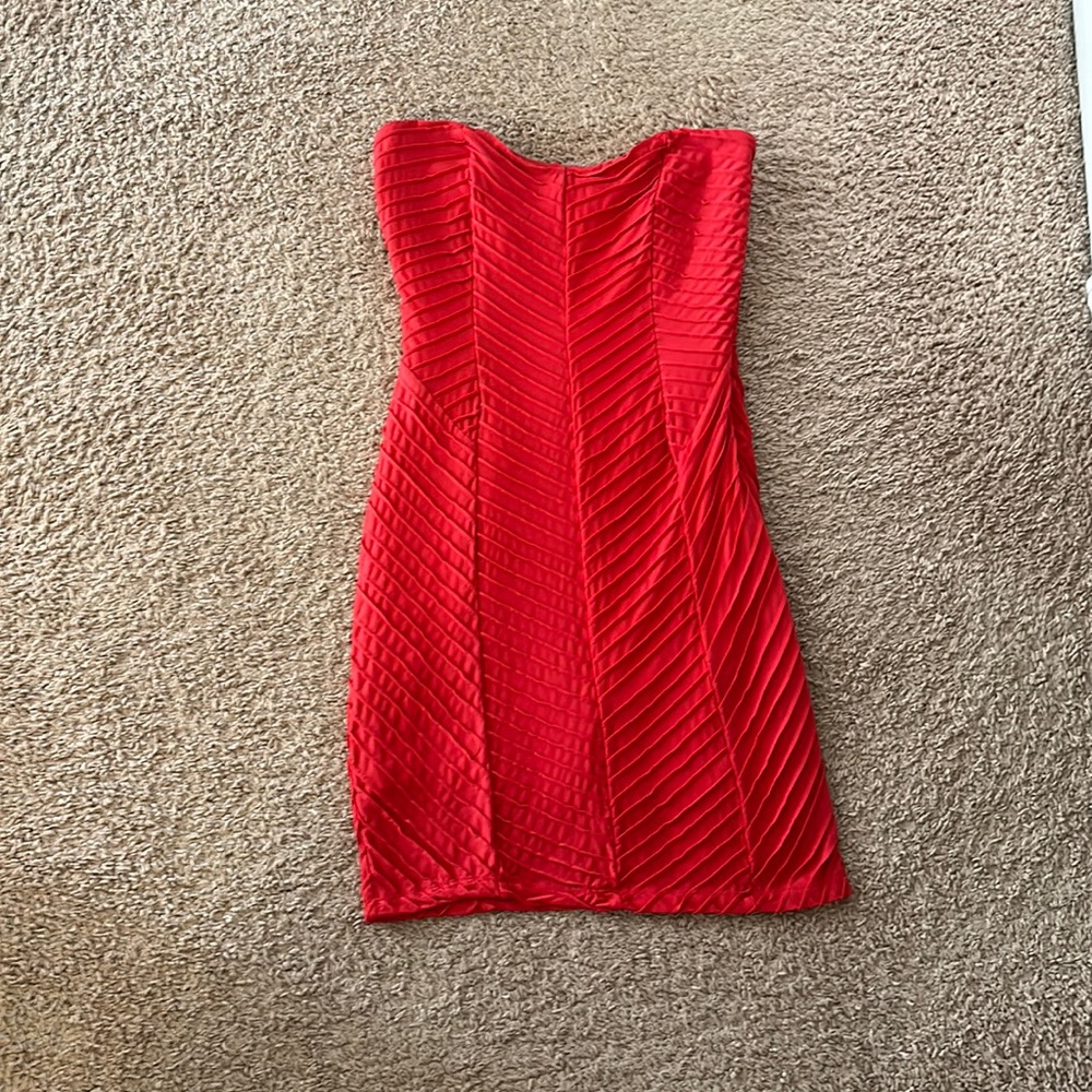 bebe Strapless dresss